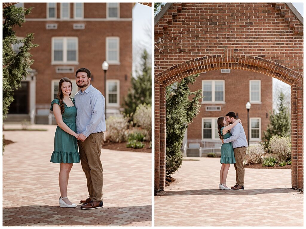 University of Dayton engagement session