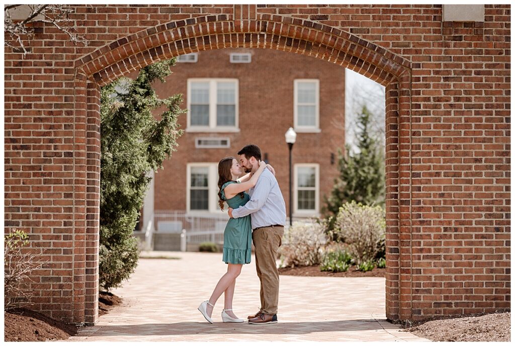 ohio wedding photographer UD engagement session