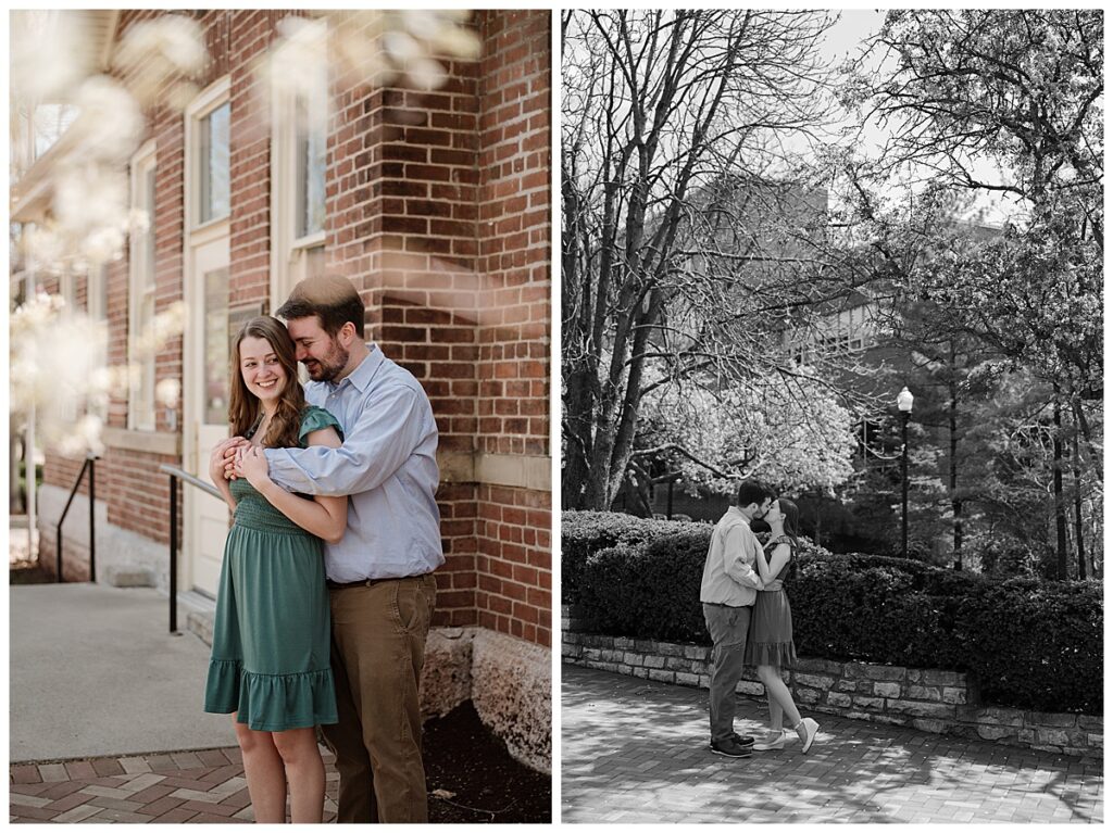 University of Dayton engagement session