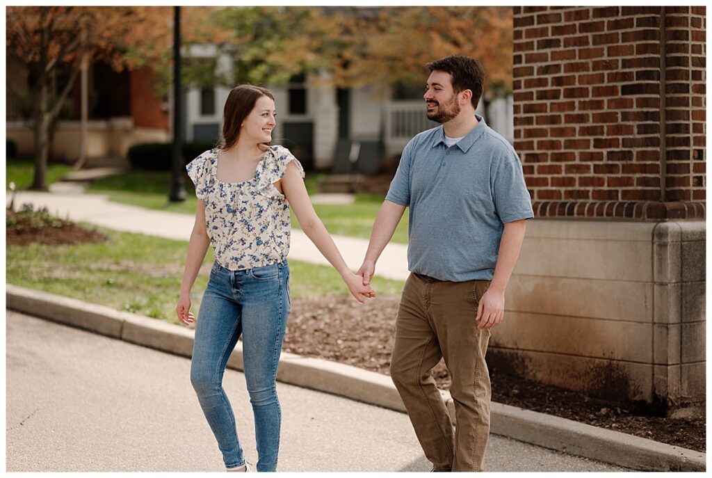 University of Dayton engagement session