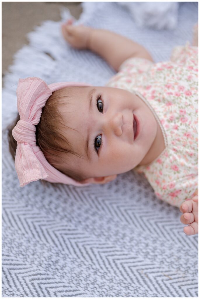 baby sixth month session