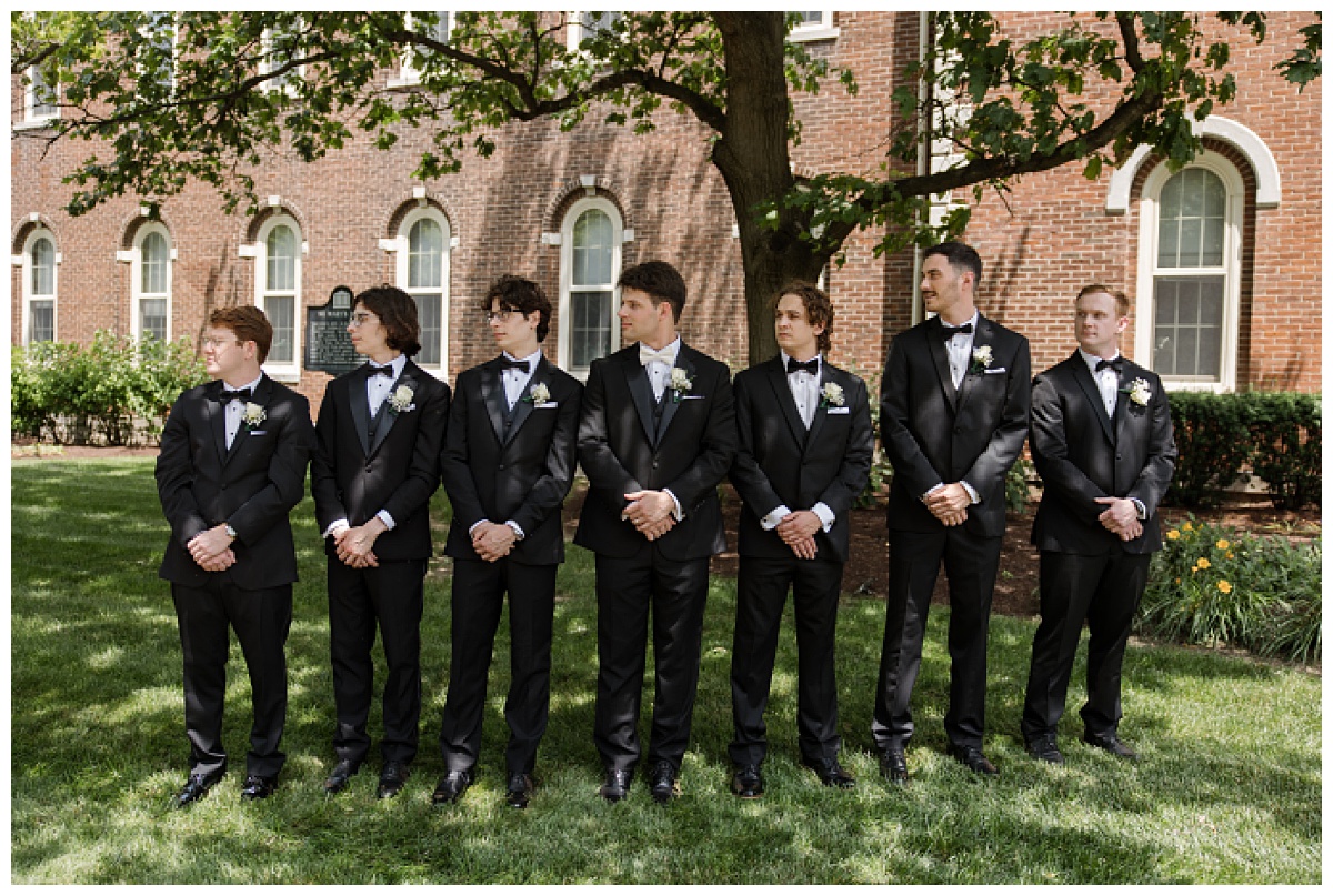ohio wedding groomsmen
